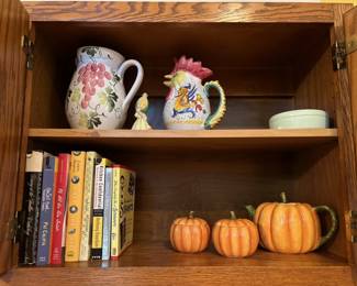 Pitchers/Books/Pumpkin Teapot