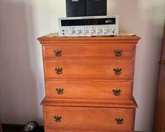 5 Drawer Pine Dresser