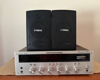 Receiver, Yamaha Speakers