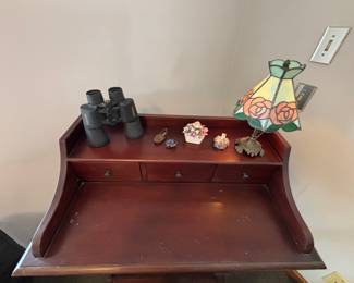 Binoculars, Stained Glass Lamp