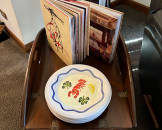 Cherry 4-Sided Drop Table