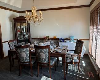 Dining Room Set, Display Cabinet