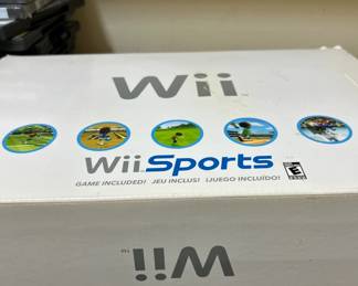 Wii with accessories