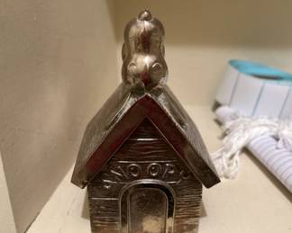 vintage Snoopy piggy bank 1958