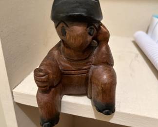 vintage sitting turtle made in Thailand
