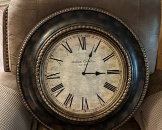 large wall clock