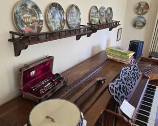 Vintage Harmony Banjo and Clarinet 