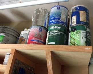 misc paints ( gallons and Quarts)