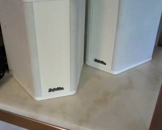 Definitive Technologies book shelf speakers. 
