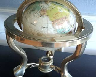 Brass globe