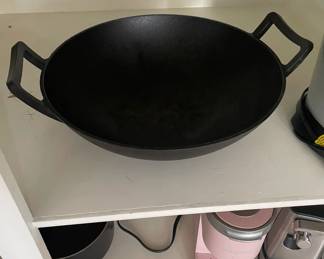 Cast Iron Wok