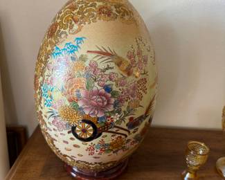 Chinese Satsuma Egg 