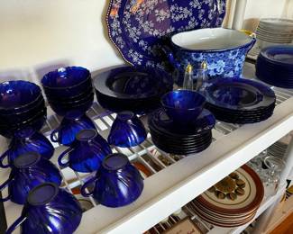 Cobalt Blue Dishes