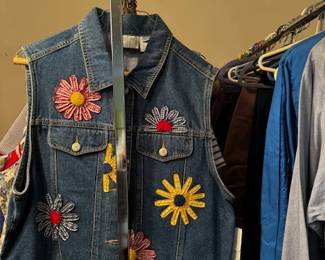 Vintage wear!   Lots to see. Prices will be marked on tag or posted on sign in closet tent.  