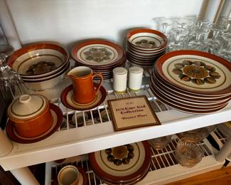 Stoneware pattern. (Not Cape Cod Pattern) 