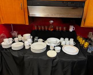 More dishes. 