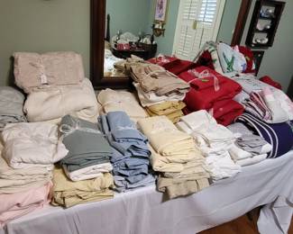 Selection of linens