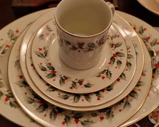 All the Trimings Christmas China
