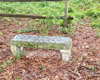 Cement bench