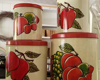 Vintage cannisters