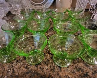 Sherbert glasses