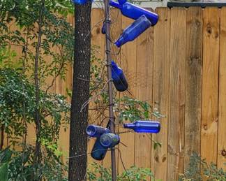 Wine bottle tree