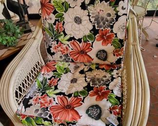 Ficks Reed patio furniture with cushions
