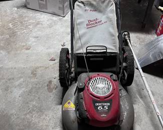 Craftsman  self propelled 6.5 Briggs & Stratton lawn mower