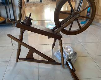 Old Spinning Wheel