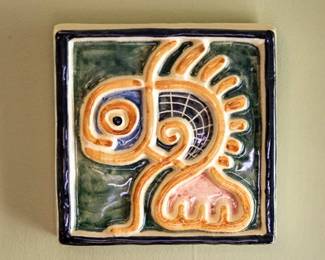 Walter Anderson ceramic tiles and prints