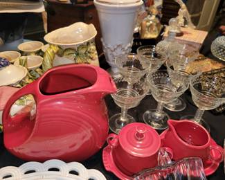 Fiesta ware pieces