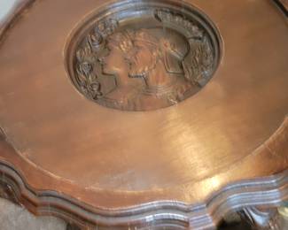 Carved table