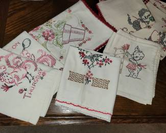Vintage linens