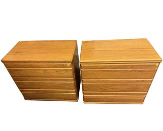 Oak End Tables Dressers Night Stands 