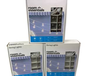 Room Essentials String Lights Clear Globes