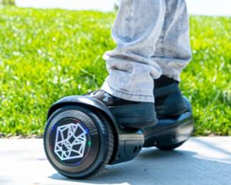 Black Swagtron T882 Kids Hoverboard Dual 250W Automatic Skateboard Outdoor Play