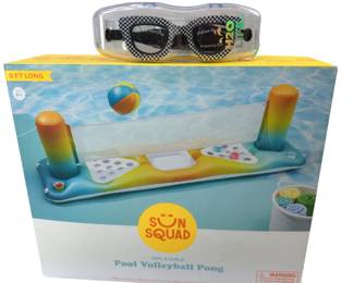 Pool Volleyball Pong Game & Goggles 