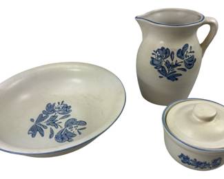 Pitcher Canister Crock Bowl Pfaltzgraff Yorktowne