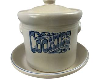 Cookie Jar Canister Crock & Bowl Pfaltzgraff Yorktowne
