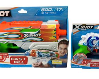 Zuru Xshot Fast Fill Squirt Guns 30FT+ Distance