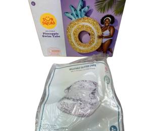 Swim Tube & Glitter Seat Chair Adult Sizes 