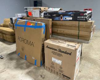 Toilets, Ceiling Fans, Gate Open and More! Orlando Estate Auction