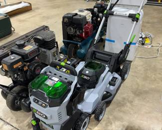 EGo Mower and Battery Charger Orlando Estate Auction