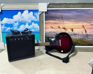 Electric Guitar and Amp Orlando Estate Auction