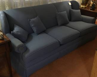Sofa with two matching chairs.