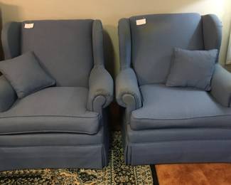 Two nice side chairs.