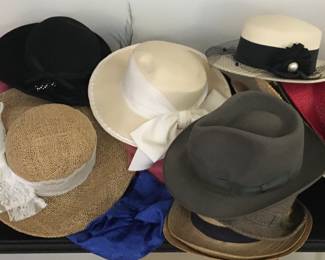 Vintage Ladies & Mens Hats