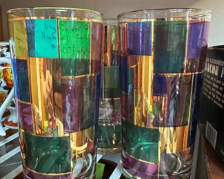 Culver set of four Color Block tumblers