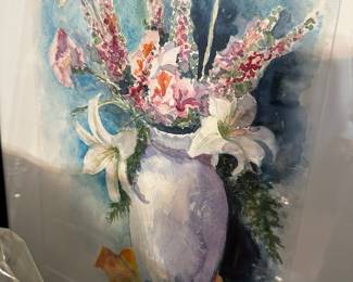 original watercolor by Sister Adelaide Williamson