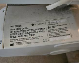 Handicare  stair lift info